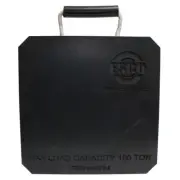 100 Ton Capacity Black Trailer Jack Stand Under Support Cribbing Plate Lift