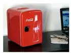Coca-Cola 6 Can Personal Mini Cooler Mini Fridge 120VAC / 12VDC BRAND NEW In Box