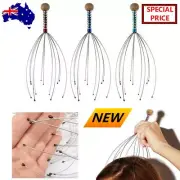 Hand Neck Held Scalp Head Therapeutic Comfortable Massager Scratcher Relax Tool