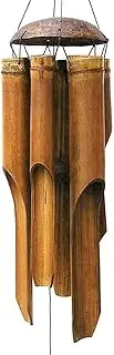 Wind Chime Windchimes Outdoors Deep Tone Bamboo Wind Chime Pendant Handmade Ornament for Terrace Garden Interior Hanging Ornament Outdoor Yard Wind Bell Decoration (Color : Small)