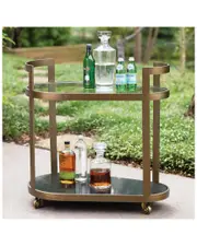 Global Views Regan Bar-Antique Brass
