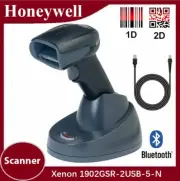 Honeywell 1902GSR-2USB-5-N Wireless Barcode Scanner Handhold USB Bar Code Reader