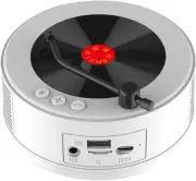 Portable Player with Retro/USB Support Player Speakers Personal CD Player Like R