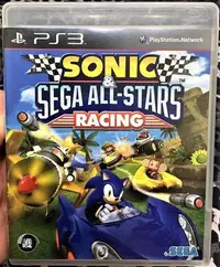 在飛比找Yahoo!奇摩拍賣優惠-幸運小兔 PS3 音速小子 SEGA 超級巨星大賽車 Son