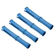 10inch Shrink Wrap Handle, 4 Pcs Stretch Wrap Dispenser Stretch Film, Blue