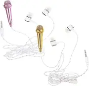 Kisangel Mini Microphone for Voice Recording Home Smartphone Microphone Portable Mic