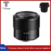 TTArtisan 23mm f1.8 Auto Focus APS-C Frame Lens for Fujifilm X X-T3 X-T100 XPro1