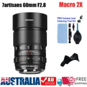 7Artisans 60mm F2.8 Macro 2X Full Frame Lens For Canon R/Nikon Z/SonyE Mount