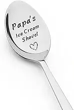 Dad Coffee Spoon Gifts for Daddy Fathers Day Birthday Gifts from Daughter Son Father Dad Papa Christmas Xmas Gifts for Daddy Dad Spoon for Coffee Lover Gift