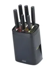 JOSEPH JOSEPH Black 6 Section Knife Plastic Block/Holder Locking Mechanism