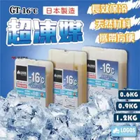 在飛比找森森購物網優惠-【LOGOS】GT-16℃日式超凍媒 0.9kg 冰磚 凍媒