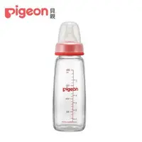 在飛比找大樹健康購物網優惠-【Pigeon 貝親】一般口徑母乳實感玻璃奶瓶（200ml）