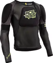 Acerbis X-Air, protector jacket Level-2 , color: Black/Neon-Yellow , size: XXL
