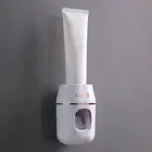 Automatic Toothpaste Dispenser Squeezers Toothpaste Dust-proof Toothbrush Holder