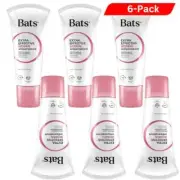 6 x Bats Anti-Perspirant Deodorant Roll-0n 48H Extra Effective Women 60ml