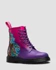Dr. Martens Doc 8 Hole 1460 Pink And Purple Backhand 24077650 Doc