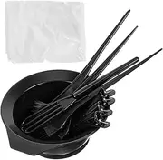 MOTHNUR 10pc Professional Hair Dye Kit Hair Coloring Tools Set Bowl No Mess Tinting Tool for Salon or Home Use