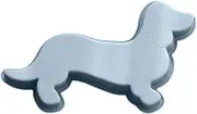 3D Silicone Baking Pan, Cute Dachshund Puppy Cake Mold Dachshund Mold Animal Shape Silicone Mold Chocolate Mould Kitchen Cake Tools Dachshund Candy Mold (Blue)