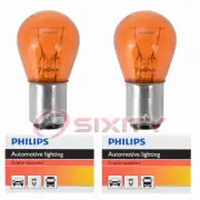 2 pc Philips Parking Light Bulbs for Volkswagen Fox Passat 1992-2000 ee