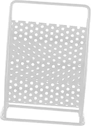 Hohopeti Miniature Metal Bookshelf for 1:12 Scale Doll House White Decorative Mini Bookcase for Miniature Books Library