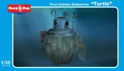 Mikro Mir 35-015 - 1/35 "Turtle" First combat submarine, scale plastic model kit