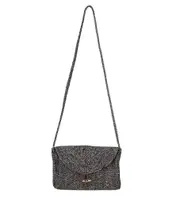 Fable Elena Cross Over Bag - Black & White