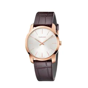 Calvin Klein CK 男 簡約時尚皮帶腕錶(K2G226G6)