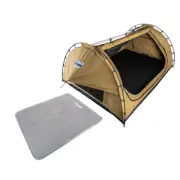 Adventure Kings Double Swag Big Daddy Deluxe+ Self Inflating Foam Mattress Queen