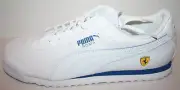 Puma Scuderia Ferrari ROMA 306083-11 Men's US 11 UK 10 White/White/Galaxy Blue