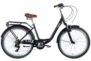 Bicycle City Ladies 26 " Basket City Retro Pannier Rack Steel Black Rh