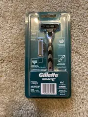 Gillette Mach3 Men's Razor Handle & 2 Blades Cartridges Brand New