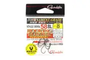 Gamakatsu 67297 Single 58 BL Barbless Hooking Master Hook Size 8 (1207)