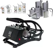 6in1 Mug Heat Press Mug Cup Heat Transfer Printer Sublimation Heat Press Machine