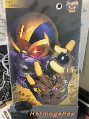 SYMBIOTE SPIDER-MAN ALIEN REALITY #1 SYMBIOTE SWAP VARIANT THANOS