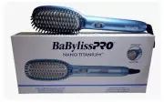 BaBylissPRO Nano Titanium Thermal Paddle Brush Removes Frizz Adds Volume