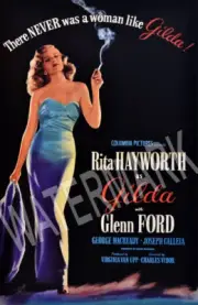 Gilda Glenn Ford Rita Hayworth High Quality Fridge Metal Magnet 2.6x4 8803