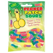 Pecker Patch Sours Sweet n' Sour Chewy Pecker Soft Candy