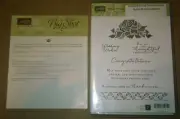 Stampin' Up Floral Phrases - Detailed Floral FRAMELITS DIES 1414482