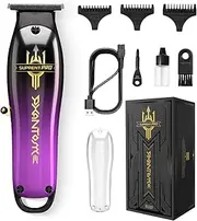 SUPRENT® PRO Professional Hair Trimmer- Zero Gapped Trimmer with Ceramic Blade, Cordless Edger Trimmer, DIY Customizable-Purple