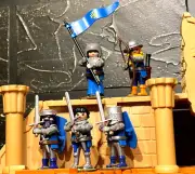 Playmobil Knights Templars Crusades Custom Made - Balian & his Jerusalem Knights
