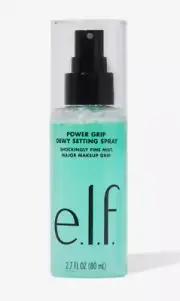 ELF Power Grip Dewy Setting Spray 80ml - Long-Wear Bi-Phase Fixing Mist E.L.F.