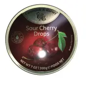100% ORIGINAL CAVENDISH & HARVEY Sour Cherry Drops Hard Candy 7oz 200g Germany