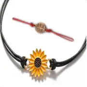 Veile Studios Jewelry Sunflower Gold Wish Tree Of Life Bracelets