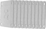 Yardenfun 10pcs Sturdy Iron Mounting Plates for Furniture Legs Base Plates for Sofa Cabinet and Table Repair Easy Installation Versatile Attachment