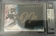 2015 Topps Inception Gold Devin Funchess RC Rookie AUTO 13/25 BGS 9 Auto 10