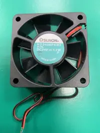 在飛比找Yahoo!奇摩拍賣優惠-SUNON BOX FAN KD2406PKB2 DC24V