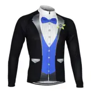 Men's Cycling Jerseys Long Sleeve Team Mtb Bike Biking Jerseys Coolmax S-5XL