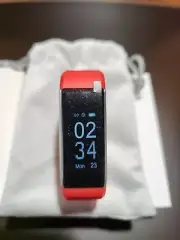 Kids moreFit Fitness Tracker, Waterproof Activity Tracker USB Smart Watch Red