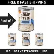 Campbell's Homestyle New England Clam Chowder Soup, 16.3 OZ Can (Pack of 4)