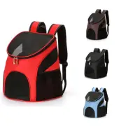 Portable Foldable Mesh Pet Carrier Dog Backpack Breathable Bag Dog Cat Large